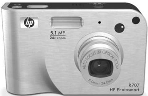 HP PHOTOSMART R707 - Manuel de l'utilisateur - 1