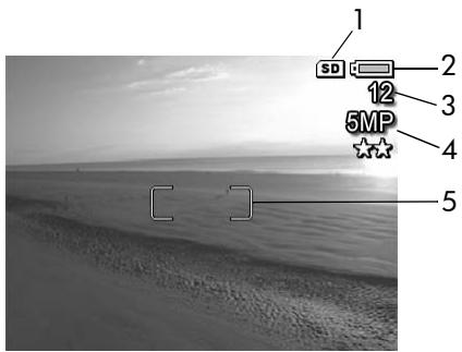 HP PHOTOSMART R707 - Utilisation du mode PrévisUALISATION - 1
