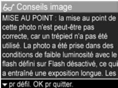 HP PHOTOSMART R707 - Conseils image - 1