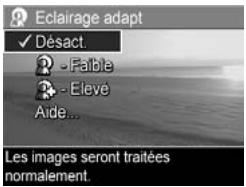 HP PHOTOSMART R707 - Eclairage adaptatif - 3