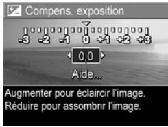 HP PHOTOSMART R707 - Compensation de l'exposition - 1