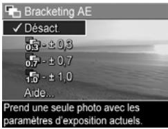 HP PHOTOSMART R707 - Bracketing AE - 1