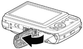 HP C500 - Inserting an SD/SDHC Memory Card - 1