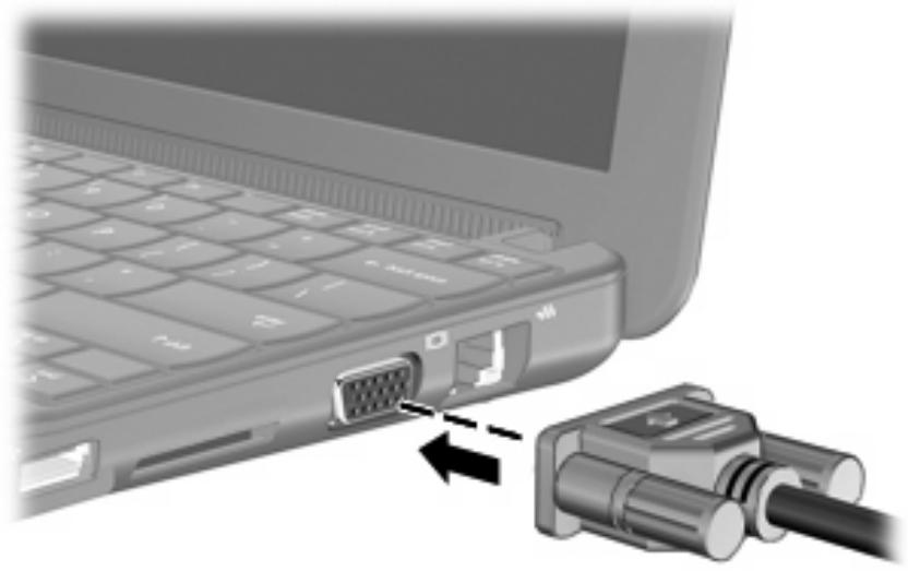 HP COMPAQ MINI 110C-1120SA - Connexion d'un moniteur externe ou d'un projecteur - 1