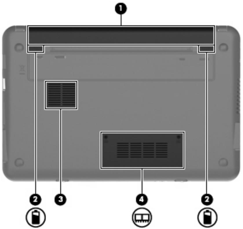 HP COMPAQ MINI 110C-1120SA - Éléments de l'écran - 2