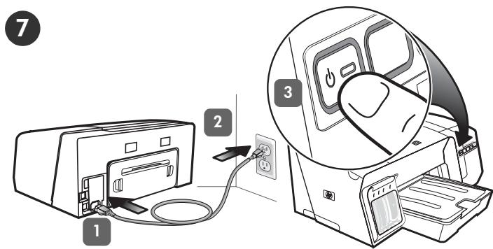 HP OFFICEJET PRO K550 - Step 5: Install the printheads. - 3