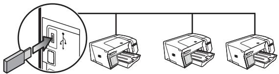 HP OFFICEJET PRO K550 - Draadloze communicates instellen voor meer printers (alleen voor Windows) - 2