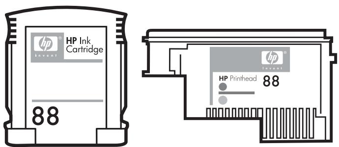 HP OFFICEJET PRO K550 - Punto 1: Verificare il contento dell'imballo. - 1