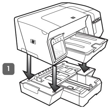 HP OFFICEJET PRO K550 - Punto 2: Rimuovere il nastro e il materiale di imballo. - 1