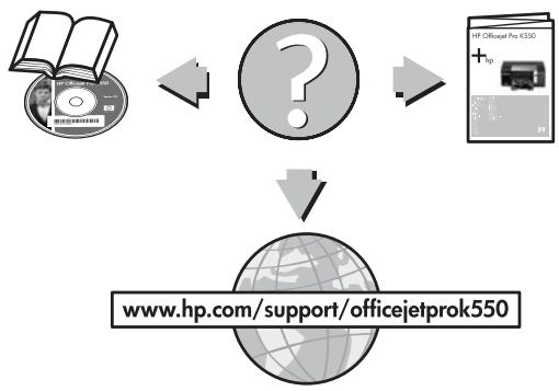 HP OFFICEJET PRO K550 - Punto 9: Verificare l'installazione del software della stampante. - 1