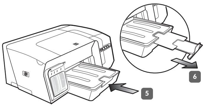 HP OFFICEJET PRO K550 - Step 5: Install the printheads. - 2