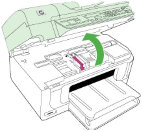 HP OFFICEJET 6500 E709A - Pour nettoyer la fenetre de capteur sur les cartouches d'encre - 1