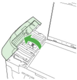 HP OFFICEJET 6500 E709A - Nettoyage de la bande de verre située à l'intérieur du bac d'alimentation automatique - 4