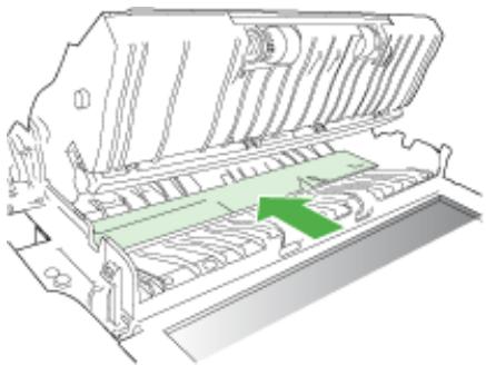 HP OFFICEJET 6500 E709A - Nettoyage de la bande de verre située à l'intérieur du bac d'alimentation automatique - 5