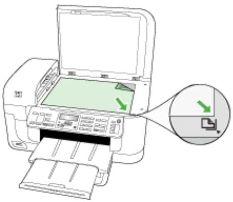 HP OFFICEJET 6500 E709A - Pour charger un original sur la vitre du scanner - 2