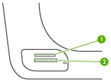 HP OFFICEJET 6500 E709A - Insertion d'une carte mémoire - 3