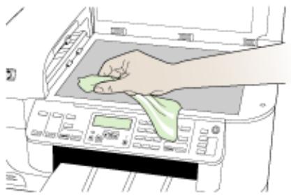 HP OFFICEJET 6500 E709A - Pour nettoyer la vitre - 1