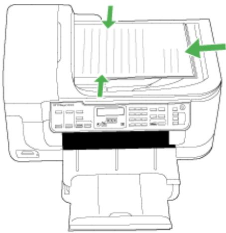 HP OFFICEJET 6500 E709A - Pour charger un original dans le bac d'alimentation - 2