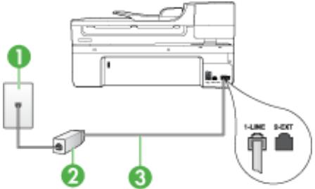 HP OFFICEJET 6500 E709A - Cas B: Configuration du périphérique avec DSL - 2