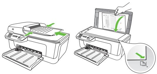 HP OFFICEJET 4500 G510N - Envoi d'une télécopie en mode manuel - 1