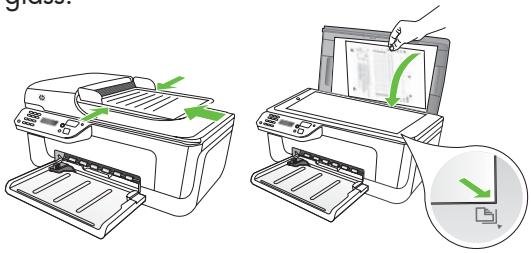 HP OFFICEJET 4500 G510N - Send a fax from the printer - 1
