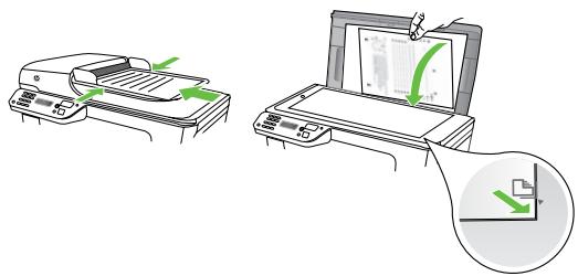 HP OFFICEJET 6500A E710A - Enviar um fax de uma extensão de téléphone - 1