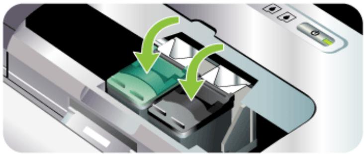 HP OFFICEJET H470 - Pour replacer les cartouches d'impression - 5