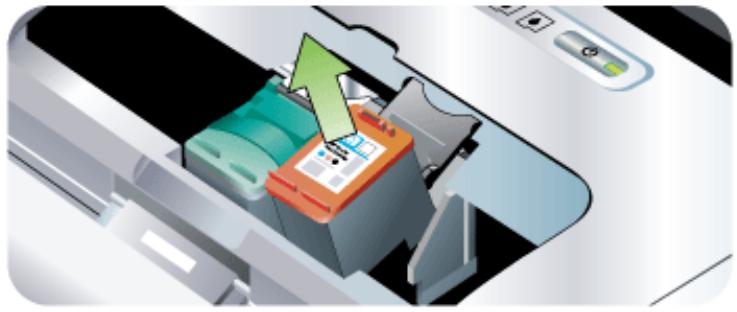 HP OFFICEJET H470 - Pour nettoyer manuellement les cartouches d'impression - 2