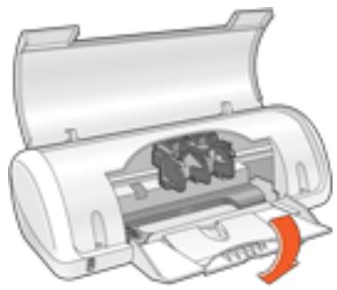 HP DESKJET 3520 - Ouverture du bac à papier - 2