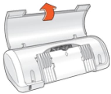 HP DESKJET 3520 - Ouverture du bac à papier - 1