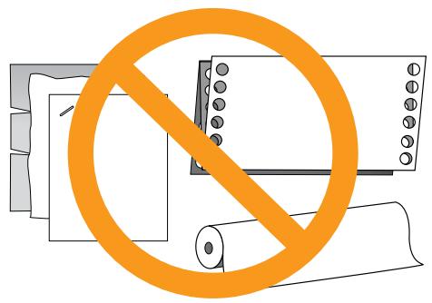 Prohibition symbol with crossed-out document and paper, indicating no prohibition or prohibition of documents or paper