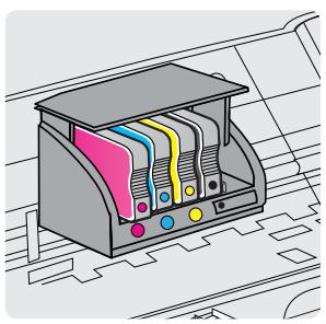 HP OFFICEJET 6700 PREMIUM - Pour remplacer les cartouches d'encre - 2