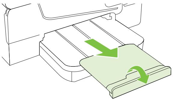HP OFFICEJET 6700 PREMIUM - Le support ne sort pas correctement - 1
