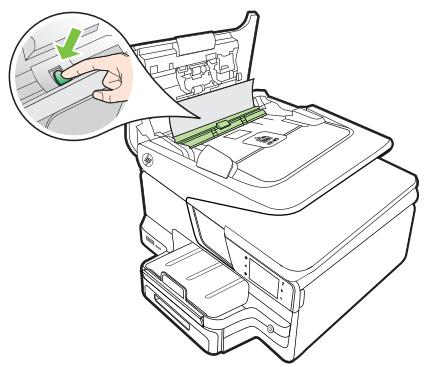 HP OFFICEJET PRO 8600 PLUS - Pour éliminer un bourrage papier à partir du bac d'alimentation automatique - 4