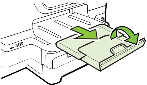 HP OFFICEJET PRO 8600 PLUS - Pour charger des supports dans le bac 2 - 4