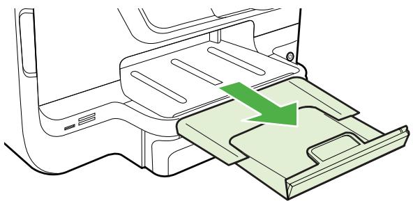HP OFFICEJET PRO 8600 PLUS - Le support ne sort pas correctement - 1