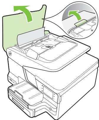 HP OFFICEJET PRO 8600 PLUS - Pour éliminer un bourrage papier à partir du bac d'alimentation automatique - 2