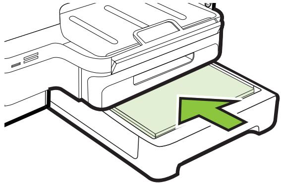 HP OFFICEJET PRO 8600 PLUS - Pour charger des supports dans le bac 2 - 3