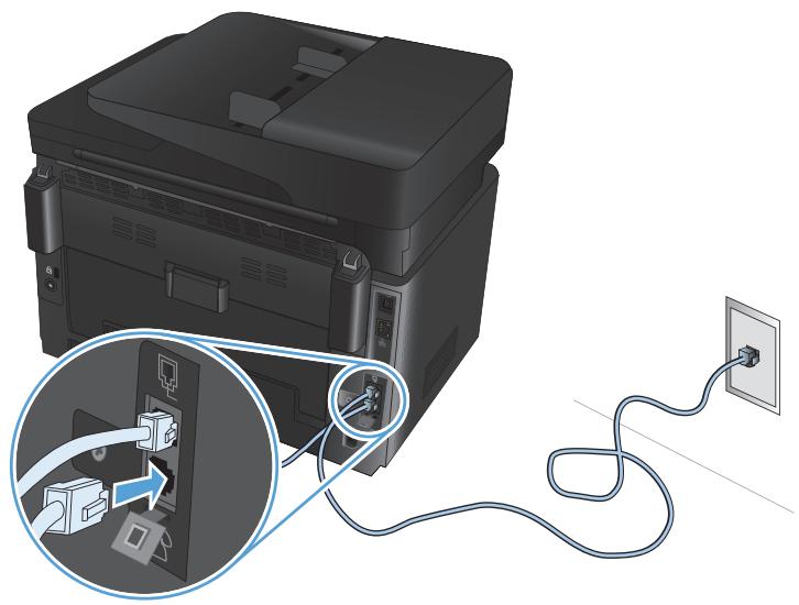 HP COLOR LASERJET PRO MFP M176N - Connexion du produit - 3