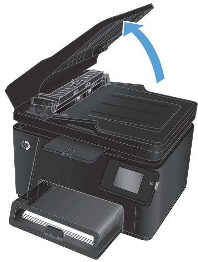 HP COLOR LASERJET PRO MFP M176N - Nettoyez les rouleaux et le tampon de séparation du bac d'alimentation. - 1