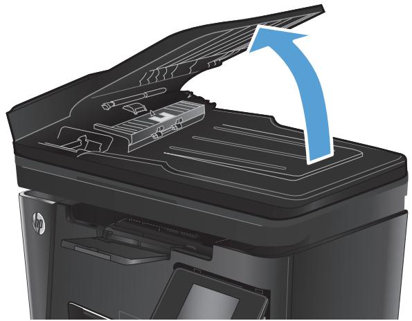 HP LASERJET PRO MFP M127FN (CZ181A), LASERJET PRO MFP M127FW (CZ183A), LASERJET PRO MFP M127FW - Nettoyez les rouleaux et le tampon de séparation du bac d'alimentation. - 1