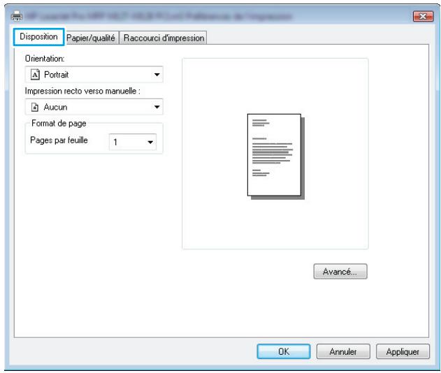 HP LASERJET PRO MFP M127FN (CZ181A), LASERJET PRO MFP M127FW (CZ183A), LASERJET PRO MFP M127FW - Imprimer en manuel des deux côtés (Windows) - 2