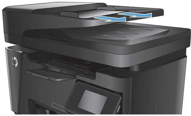 HP LASERJET PRO MFP M127FN (CZ181A), LASERJET PRO MFP M127FW (CZ183A), LASERJET PRO MFP M127FW - Elimination des bourrages dans le bac d'alimentation - 1
