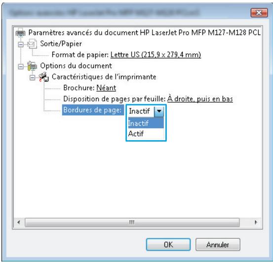 HP LASERJET PRO MFP M127FN (CZ181A), LASERJET PRO MFP M127FW (CZ183A), LASERJET PRO MFP M127FW - Imprimer plusieurs pages par feuille (Windows) - 6