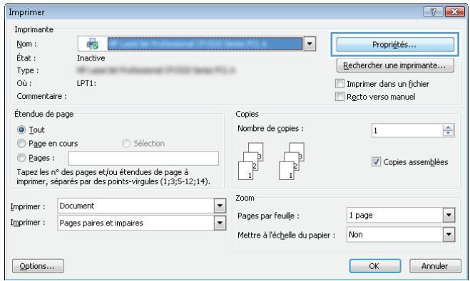HP LASERJET PRO MFP M127FN (CZ181A), LASERJET PRO MFP M127FW (CZ183A), LASERJET PRO MFP M127FW - Imprimer en manuel des deux côtés (Windows) - 1