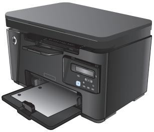 HP LASERJET PRO MFP M127FN (CZ181A), LASERJET PRO MFP M127FW (CZ183A), LASERJET PRO MFP M127FW - Charger le bac d'alimentation - 5