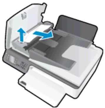 HP OFFICEJET 2622 - Pour éliminer un bourrage papier dans le bac d'alimentation automatique - 3