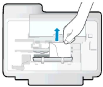 HP OFFICEJET 2622 - Pour éliminer un bourrage papier à l'intérieur de l'imprimante - 2
