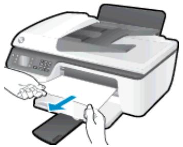 HP OFFICEJET 2622 - Pour éliminer un bourrage papier du bac de sortie - 1