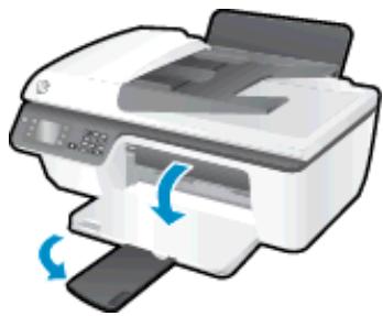 HP OFFICEJET 2622 - Ouverture du bac de sortie - 1